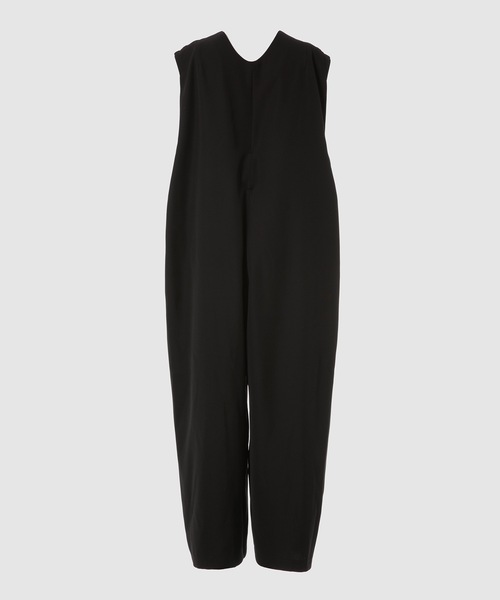 YOHEI OHNO(ヨウヘイオオノ)の「Mantle Jumpsuit(つなぎ/オールインワン・レディース・ブラック・38/36)」の2枚目の写真