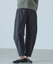 コットンテンセルバレルパンツ