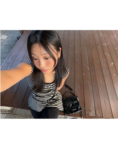 FILLINTHEBLANK(フィルインザブランク)の「PK Flap Bag (black)(メッセンジャーバッグ・レディース・その他・FREE)」の5枚目の写真