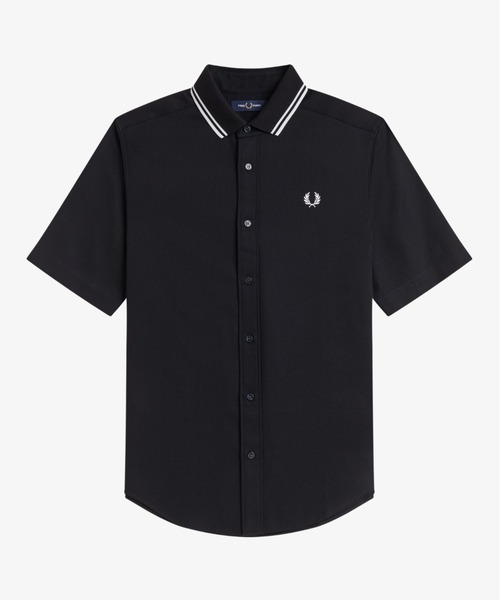 FRED PERRY(フレッドペリー)の「Polo Collar Shirt/ポロカラーシャツ(シャツ/ブラウス・メンズ・ホワイト/ブラック・M/S/L)」の10枚目の写真