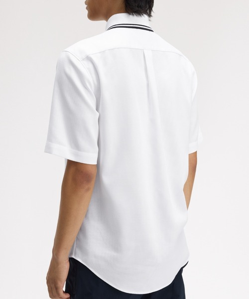 FRED PERRY(フレッドペリー)の「Polo Collar Shirt/ポロカラーシャツ(シャツ/ブラウス・メンズ・ホワイト/ブラック・M/S/L)」の13枚目の写真