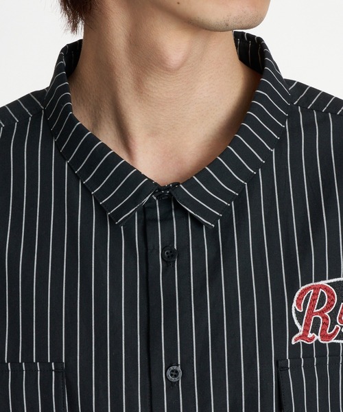 RVCA(ルーカ)の「RVCA メンズ TOKYO DAYSHIFT SHIRT 半袖シャツ 【2026年春夏モデル】(シャツ/ブラウス・メンズ・ブラック/ホワイト・MEDIUM/LARGE/SMALL)」の6枚目の写真
