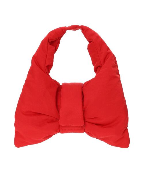 Te chichi（テチチ）の「リボンバッグ（ハンドバッグ・レディース・レッド/ブラック・F）」の2枚目の写真