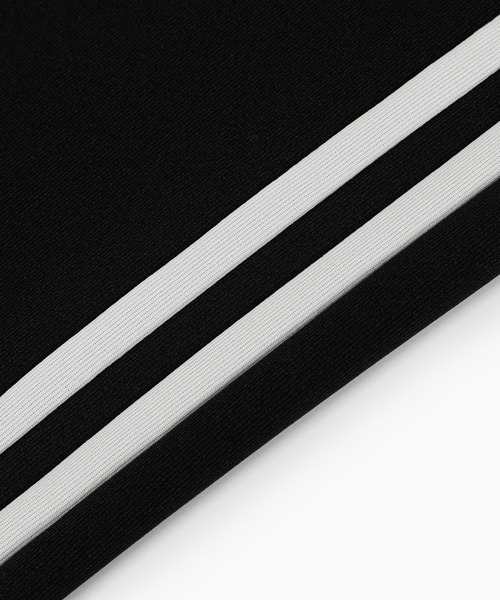 LAD MUSICIAN（ラッドミュージシャン）の「ESTER JERSEY SIDE LINE STRAIGHT PANTS（スウェットパンツ・メンズ・グレー系/ブラック・42/46/44）」の10枚目の写真