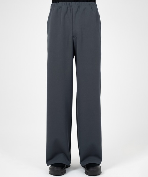 LAD MUSICIAN（ラッドミュージシャン）の「ESTER JERSEY SIDE LINE STRAIGHT PANTS（スウェットパンツ・メンズ・グレー系/ブラック・42/46/44）」の11枚目の写真
