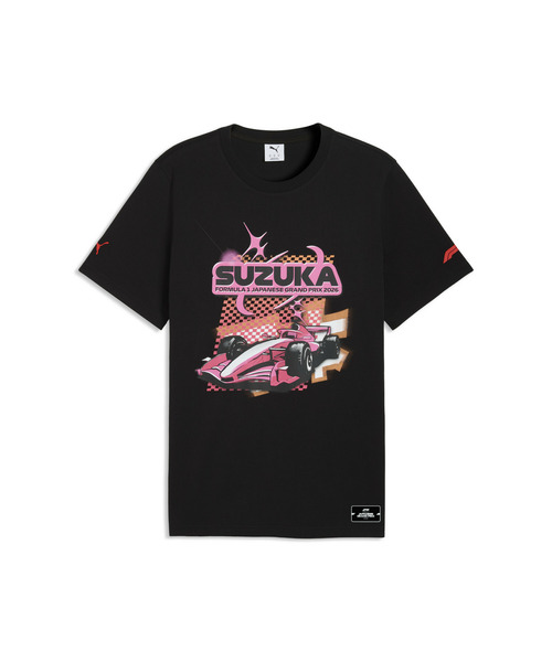 PUMA(プーマ)の「PUMA プーマ ユニセックス F1 ジャパン 半袖 Tシャツ(Tシャツ/カットソー・メンズ・ブラック・LARGE/MEDIUM/SMALL/X-LARGE/X-SMALL)」の4枚目の写真