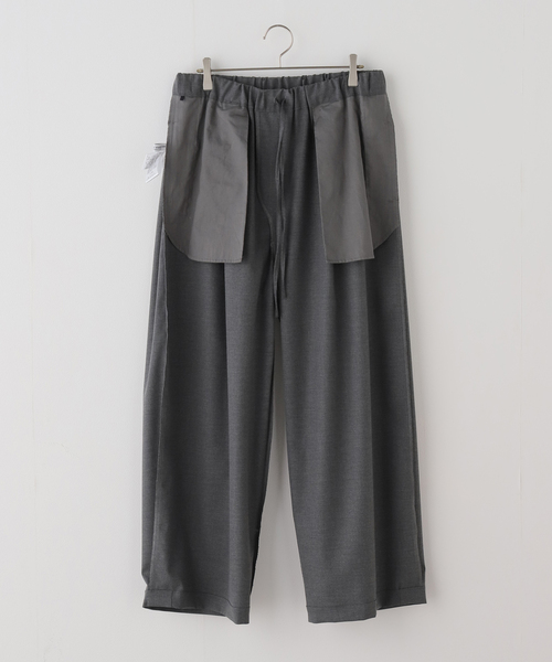 JOURNAL STANDARD LUXE（ジャーナルスタンダード　ラックス）の「TR タックパンツ（その他パンツ・レディース・チャコールグレー/ライトグレー・FREE）」の18枚目の写真