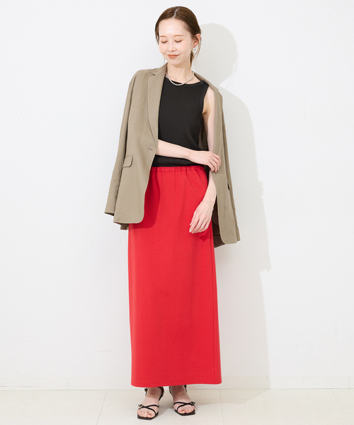 SLOBE IENA（スローブイエナ）の「アメスリタンクトップ（タンクトップ・レディース・パープル/ブラウン/ホワイト/ブラック・FREE）」の6枚目の写真