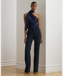 LAUREN RALPH LAUREN | ストレッチ クレープ ストレート パンツ(その他パンツ)