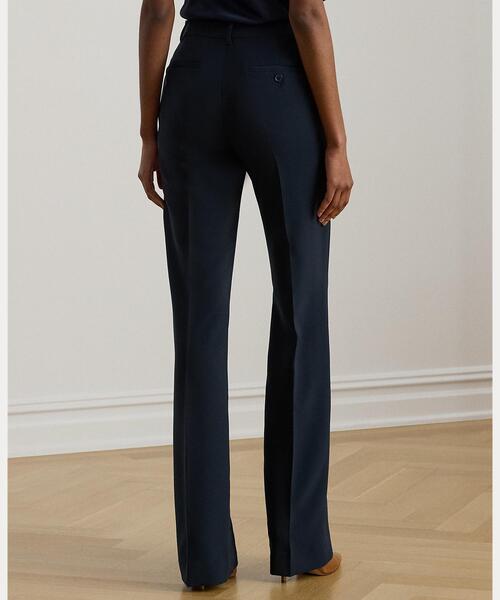 LAUREN RALPH LAUREN(ローレン ラルフ ローレン)の「ストレッチ クレープ ストレート パンツ(その他パンツ・レディース・ネイビー系1・00/6/4/0/2)」の3枚目の写真