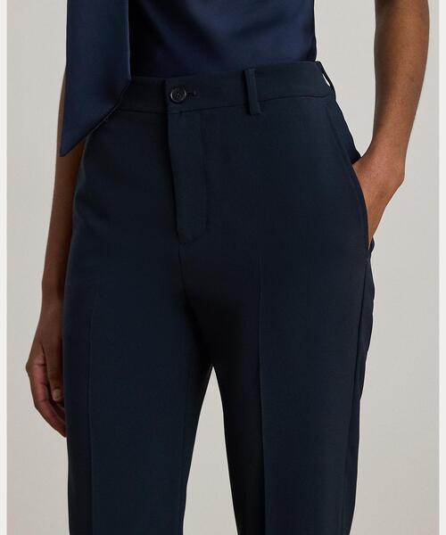 LAUREN RALPH LAUREN(ローレン ラルフ ローレン)の「ストレッチ クレープ ストレート パンツ(その他パンツ・レディース・ネイビー系1・00/6/4/0/2)」の5枚目の写真