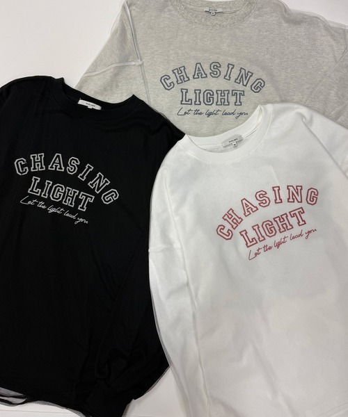 UNDERWRAPS(アンダーラップス)の「シアーレイヤードロンT(Tシャツ/カットソー・レディース・ヘザーグレー/ホワイト/ブラック・L/M)」の11枚目の写真