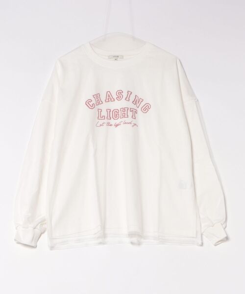 UNDERWRAPS(アンダーラップス)の「シアーレイヤードロンT(Tシャツ/カットソー・レディース・ヘザーグレー/ホワイト/ブラック・L/M)」の15枚目の写真