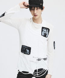 LECYTO（レシト）の「404 Error Long Sleeve_[White]（Tシャツ/カットソー）」