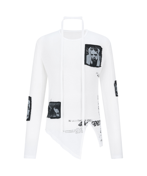 LECYTO（レシト）の「404 Error Long Sleeve_[White]（Tシャツ/カットソー・レディース・その他・FREE）」の2枚目の写真