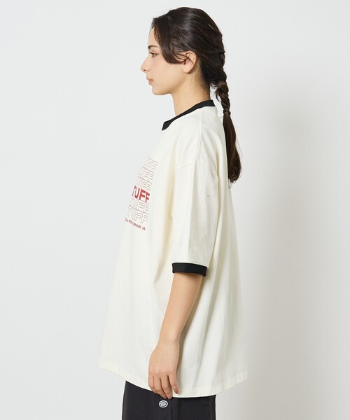 POLeR（ポーラー）の「【POLeR/ポーラー】リンガーTシャツ / 61MCV0057 / ユニセックス（Tシャツ/カットソー・メンズ・ホワイト系その他/ホワイト系その他2・L/M）」の6枚目の写真