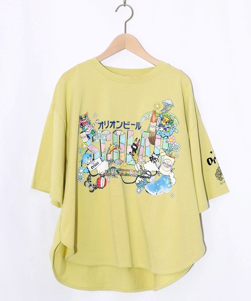 ScoLar(スカラー)の「161677:orion×ScoLar トロピカルアイランドTシャツ(Tシャツ/カットソー・レディース・イエロー/チャコールグレー/オフホワイト・L/M)」の18枚目の写真