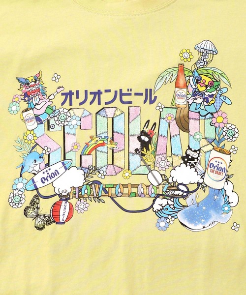 ScoLar(スカラー)の「161677:orion×ScoLar トロピカルアイランドTシャツ(Tシャツ/カットソー・レディース・イエロー/チャコールグレー/オフホワイト・L/M)」の19枚目の写真