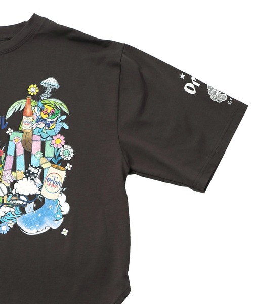 ScoLar(スカラー)の「161677:orion×ScoLar トロピカルアイランドTシャツ(Tシャツ/カットソー・レディース・イエロー/チャコールグレー/オフホワイト・L/M)」の21枚目の写真
