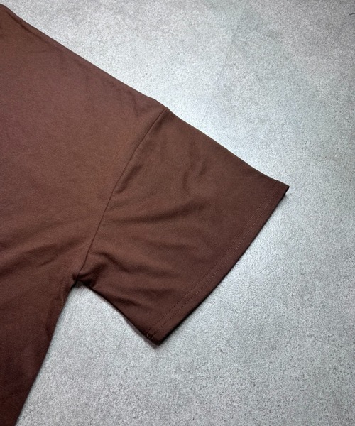 link lot（リンクロット）の「【男女兼用】ビッグシルエットワンちゃんカラーロゴプリントT（Tシャツ/カットソー・レディース・オートミール/チャコール/ホワイト/ブラウン・F）」の17枚目の写真