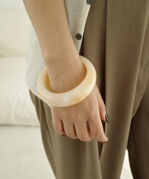 SLOBE IENA（スローブイエナ）の「《追加》mabel/マベル クリアバングル（バングル/リストバンド）」