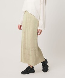 BEAUTY&YOUTH UNITED ARROWS | レースプリーツ タイトスカート ウォッシャブル(スカート)