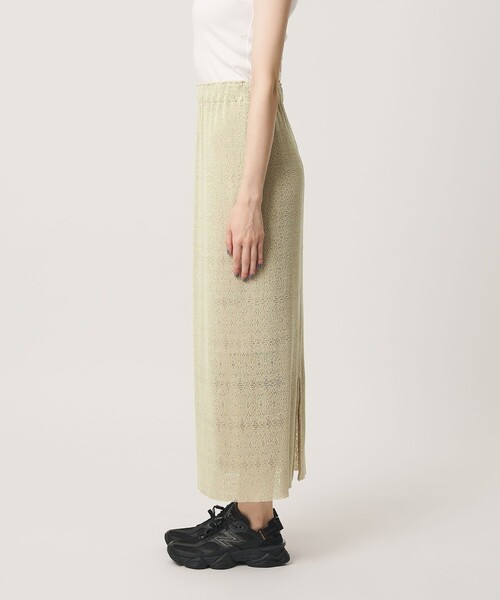 BEAUTY&YOUTH UNITED ARROWS（ビューティーアンドユースユナイテッドアローズ）の「レースプリーツ タイトスカート ウォッシャブル（スカート・レディース・ブラック/ライム/オフホワイト・S/M）」の19枚目の写真