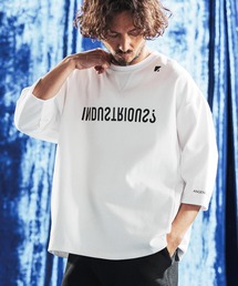 ANGENEHM（アンゲネーム）の「mlt5641- Interlock Fabric 3-4 Sleeve T-shirt 7分袖カットソー(AG06-009scg)（Tシャツ/カットソー）」