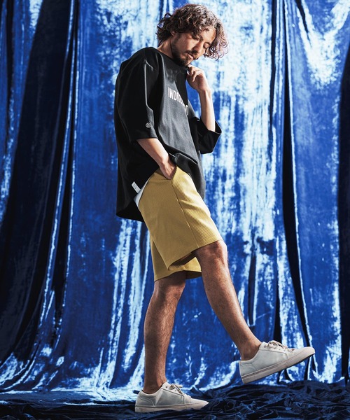 ANGENEHM（アンゲネーム）の「mlt5641- Interlock Fabric 3-4 Sleeve T-shirt 7分袖カットソー(AG06-009scg)（Tシャツ/カットソー・メンズ・ブラック/チャコール/グリーン/ホワイト・S/L/M）」の20枚目の写真