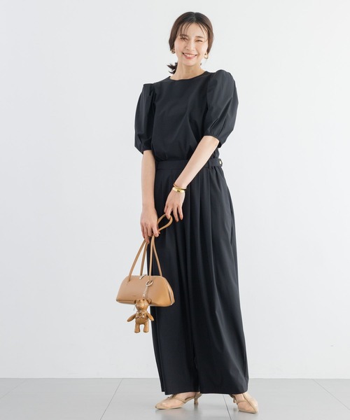 BARNYARDSTORM（バンヤードストーム）の「BARNYARDSTORM / 撥水タックパンツ【撥水 / WEB限定サイズL】（その他パンツ・レディース・ベージュ/ブラック/イエロー・M/L/S）」の19枚目の写真