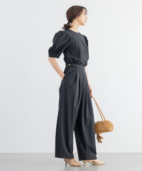 BARNYARDSTORM（バンヤードストーム）の「BARNYARDSTORM / 撥水タックパンツ【撥水 / WEB限定サイズL】（その他パンツ・レディース・ベージュ/ブラック/イエロー・M/L/S）」の20枚目の写真