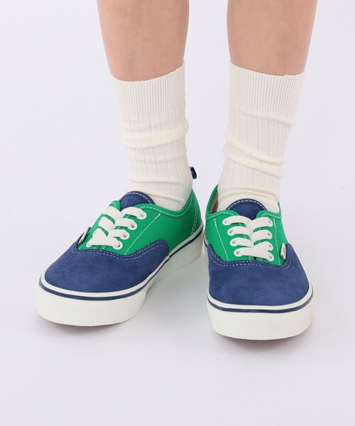 VANSキッズスニーカー16センチ 新品 USレア VANS:16～21cm /KIDS Authentic Elastic Lace スニーカー（スニーカー
