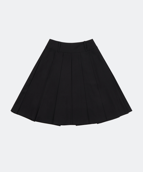 YUJI（ユジ）の「MIDI PLEATED SKIRT BLACK（スカート・レディース・ブラック・SMALL/MEDIUM/X-SMALL）」の7枚目の写真