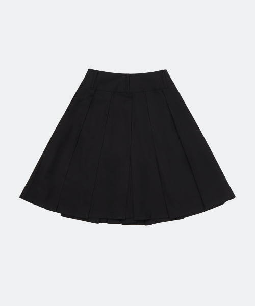 YUJI（ユジ）の「MIDI PLEATED SKIRT BLACK（スカート・レディース・ブラック・SMALL/MEDIUM/X-SMALL）」の8枚目の写真