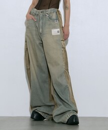 Maison MIHARA YASUHIRO（メゾンミハラヤスヒロ）の「COMBINED DENIM×CARGO PANTS（デニムパンツ）」