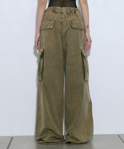 MIHARA YASUHIRO/ミハラヤスヒロ】COMBINED DENIM×CARGO PANTS（デニム