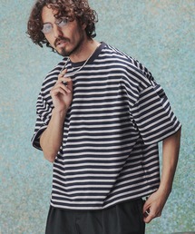 THEOREM（セオレム）の「mt10471- Short Length Border Tee ボーダーTシャツ(TRM-6694)（Tシャツ/カットソー）」
