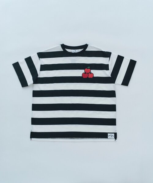 ear PAPILLONNER（イアパピヨネ）の「【HELLO KITTY（ハローキティ）×ear】コラボTシャツ《手洗い可》（Tシャツ/カットソー・レディース・ブラック/ブラック系その他・FREE）」の20枚目の写真