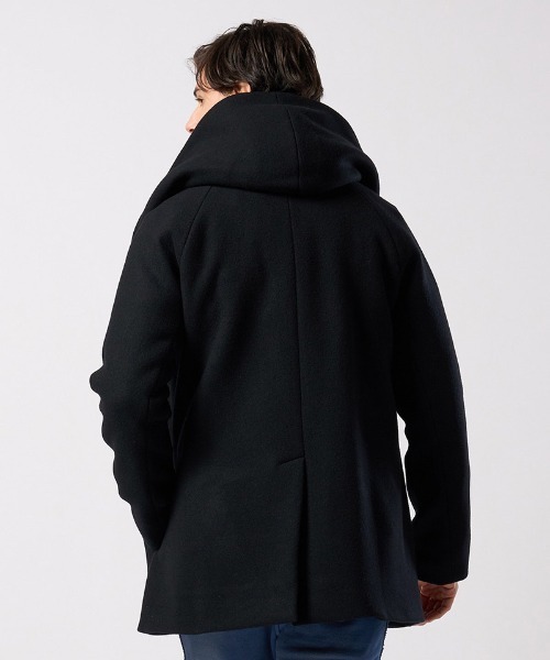 wjk（ダヴルジェイケイ）の「mj11523- zip witch coat フーデッドコート(1873 wo13j)（その他アウター・メンズ・ライトグレー/ネイビー/ブラック・S/M/L/XL）」の15枚目の写真