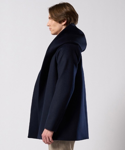 wjk（ダヴルジェイケイ）の「mj11523- zip witch coat フーデッドコート(1873 wo13j)（その他アウター・メンズ・ライトグレー/ネイビー/ブラック・S/M/L/XL）」の20枚目の写真