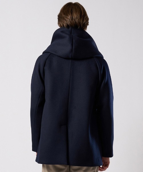 wjk（ダヴルジェイケイ）の「mj11523- zip witch coat フーデッドコート(1873 wo13j)（その他アウター・メンズ・ライトグレー/ネイビー/ブラック・S/M/L/XL）」の21枚目の写真