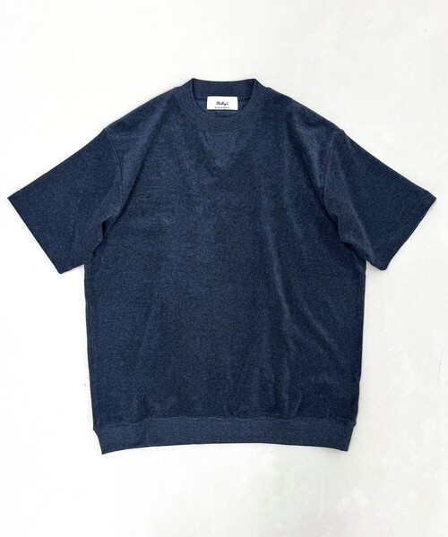 NOLLEY’S(ノーリーズ)の「《セットアップ対応》Vガゼット パイルTシャツ 26SS(Tシャツ/カットソー・メンズ・ホワイト/ブルー/グレー/ネイビー・S/M/L/XL)」の19枚目の写真