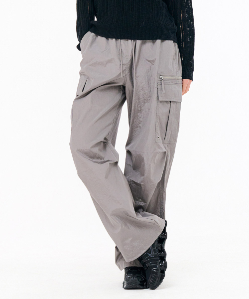CHASECULT（チェイスカルト）の「レディース グロッシーカーゴパンツ-FBRG2291C09（その他パンツ・レディース・ダークグレー・67/70）」の4枚目の写真