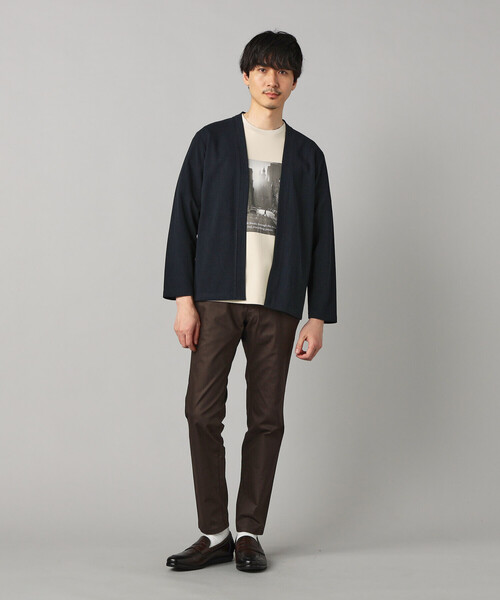 COMME CA MEN(コムサメン)の「フォト Tシャツ(Tシャツ/カットソー・メンズ・ブラック/ベージュ/ホワイト・L/M)」の11枚目の写真