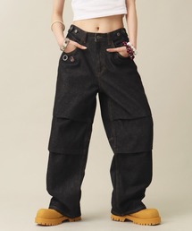 SEQUENZ（シークエンズ）の「【SEQUENZ/シークエンズ】SQNZ STRIPE DENIM（デニムパンツ）」
