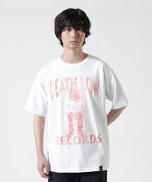 U/MUSIC(ユーミュージック)/DEATH ROW REC/SS Tee/WHITE