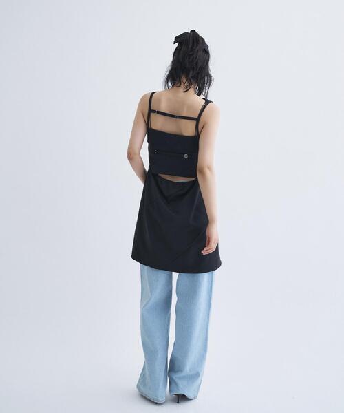 CODE A(コードエー)の「NEEDBY heritage|LUNA(デニムパンツ・レディース・サックスブルー/ホワイト・23/24/25/26/22)」の18枚目の写真