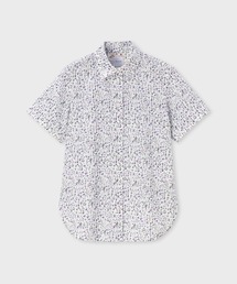 ウィメンズ "Water Colour Floral" 半袖シャツ / 165061 SH168
