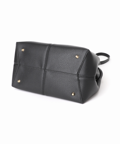 LE TALON（ルタロン）の「LETALON 2way soft cube bag（ショルダーバッグ・レディース・ブラック/ベージュ・FREE）」の19枚目の写真