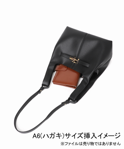 LE TALON（ルタロン）の「LETALON 2way soft cube bag（ショルダーバッグ・レディース・ブラック/ベージュ・FREE）」の20枚目の写真